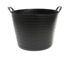 Wolfpack 10010039 Mehrzweckkorb aus Kunststoff, grau, 42 Liter