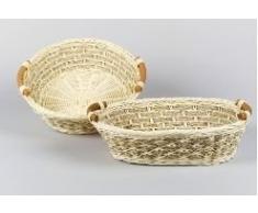 Rattanschale rund 27cm natur