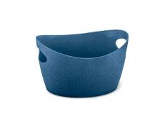 Koziol Utensilo Bottichelli XS, Bottich, Korb, Organizer, Aufbewahrung, Thermoplastischer Kunststoff, Organic Deep Blue, 450 ml, 5733675