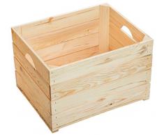 4 Stück Neue massive Obstkisten Maße ca 49 x 42 x 31 cm / Holzkiste