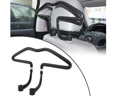 MidGard Autositz Kleiderbügel universal Kopfstützen Autositz Autokleiderbügel für Anzüge, Jacken, Mäntel usw.