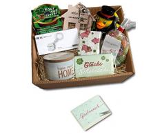 Umzug Geschenke | Einzug Geschenke Korb | Umzugsgeschenke | Home Sweet Home | Einweihungsparty Wohnung Haus Geschenke | Geschenkidee Umzug | Richtfest Geschenkkorb