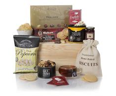 Tee Freuden Geschenkkorb - Luxus-Präsentkorb zum Essen und Trinken für Ihn oder für Sie – Präsentkorb zum Geburtstag & Besonderen Anlass