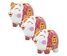 Ritzenhoff 3er Set Mini-Sparschwein Kunath (Winkekatze) F13