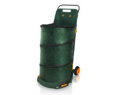 LAUBSAMMLER LAUBSACK FAHRBAR, FALTBAR GARTENSACK Laub
