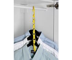 Provance 8er Set für 40 Bügel Raumsparbügel Kleiderbügel Kleiderhaken platzsparend