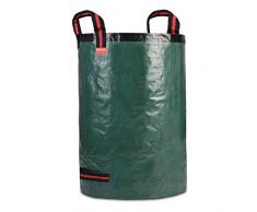 NOOR Gartensack Profi XL 270L Ø 67x75 cm I Reißfester Gartenabfall-Sack extra robust I Selbststehender & strapazierfähiger Laubsack I Professionelles Gartenzubehör – infache Handhabung