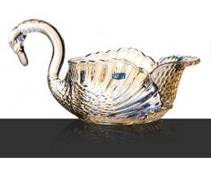 QTQHOME Obstschale Obstschalen aus Glas,Thekenkorb Küche,Gemüseschalen für Partys,Dekorativ,Für Gemüse,Snacks,Haushaltsgegenstände Obstschalen (Farbe:Lila)