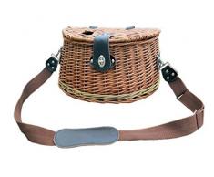 Red Hamper M002/HOME Korb, Weide, braun, Size 22 x 35 x 19cm