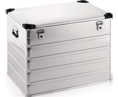 Aluminiumbox 240l L782xB585xH620mm m.Gummidichtung 10,7kg m.Stapelecken