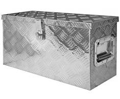 Alumium Truckbox Werkzeugbox Werkzeugkiste Anhängerbox Alubox Deichselbox Abschließbar V2Aox