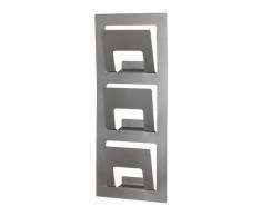 SPONTAN Zeitungsständer Zeitschriftenhalter Magazinhalter silber