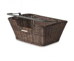 Basil Capri-Rattan Look Flex Gepäckträger-Korb natur-braun 2018 Fahrradkorb