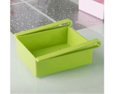 esealainjz Einstellbare Dehnbare Kühlschrank Organizer Schubladenkorb Kühlschrank ausziehbare Schubladen Frische Spacer Layer Lagerregal