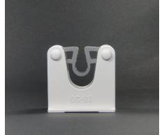 Toolflex Gerätehalter und Stielhalter für Durchmesser 15-20mm Farbe weiss