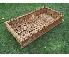 Auslagekorb, Brötchenkorb, Angebotskorb, Thekenkorb, Buffettablett, Tablett, 30cm x 60cm