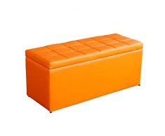 Bench Fußschemel Lagerung Fußschemel Lagerung Hocker, Mode osmanischen Aufbewahrungstruhe, Schlafzimmer Wohnzimmer mit Schuhbank - Spielzeug Kleidung Aufbewahrungsbox (Color : B)