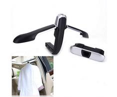 CARACHOME Verstellbar Auto Kleiderbügel mit Kopfstütze Autokleiderbügel Kleiderbügel der Kopfstütze für Hemder, Anzuege Jacke, Shirts