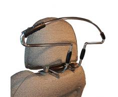 Ejut Auto Kleiderbügel Metall Autokleiderbügel für Kopfstütze Kopfstützen-Kleiderbügel Edelstahl KFZ Kleiderbügel für Klamotten Kleidung Anzüge Jacke Shirts Kleiderbügel Car Headrest Hanger