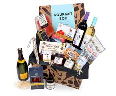 Feinkost-Präsentkorb Gourmet mit spanischen Delikatessen - Geschenkkorb für Feinschmecker & Freunde der mediterranen Küche