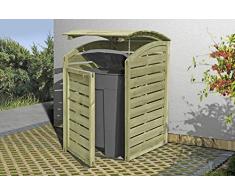 Mülltonnenbox / Mülltonnenverkleidung Doppelbox Mülltonne kdi