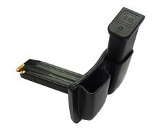 VlaMiTex M4 Magazinhalter aus Leder schwarz für Doppelreihige Magazine