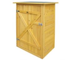 Habau 3103 Gartenschrank Flachdach, 75 x 56 x 117 cm