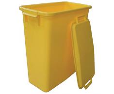 Mehrzweck-Behälter eckig 60 L, gelb