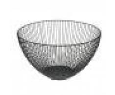 Sharplace Deko Korb Obstschale Obstkorb Früchte Schale Fruchtkorb Metallkorb - Schwarz