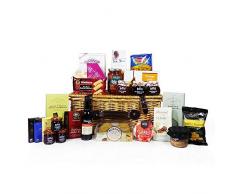 Präsentkorb Die Grüße der Jahreszeit Mit 25 Feinschmecker Produkten Im Traditionellen Weidenkorb - Das Ideale Geschenk Zum Geburtstag, Hochzeit, Jahrestag, Zur Guten Besserung