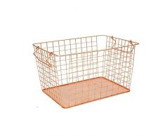 Briefablage Aktenhalter Metallgitterablage Rotgold Schreibtischzubehör Dekorativer Ablagekorb File Manager - Magazinablage Schubladen-Organizer (Size : A)