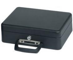 Maul Geldkassette, Euro-Münzgeld Zähleinsatz, Herausnehmbares Scheinfach, 370 x 120 x 290 mm, 5631690, Schwarz, 1 Stück