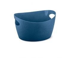 Koziol Utensilo Bottichelli S, Bottich, Korb, Organizer, Aufbewahrung, Thermoplastischer Kunststoff, Organic Deep Blue, 1.5 L, 5731675