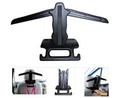 TRI Auto Kleiderbügel f. Kopfstütze mit Haltegriff KFZ 45cm Garderobe Bügel Haken