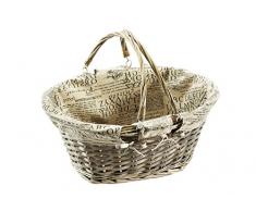 Kobolo Henkelkorb Einkaufskorb Korb Transportkorb Dekokorb