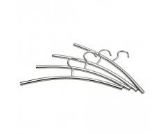 4er Kleiderbügel Edelstahl Vorgänger 29014