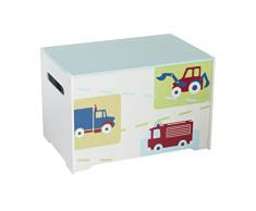 Fahrzeuge - Spielzeugkiste für Kinder – Aufbewahrungsbox für das Kinderzimmer