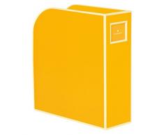 Semikolon (352731) Stehsammler A4 sun (gelb) - Zeitschriften-Sammler und Dokumenten-Ordner - Für A4 - Format: 10,5 × 26,0 × 31,0 cm