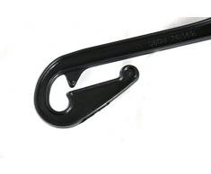 Kunststoff Kleiderbügel, schwarz, NA 47, 20 Stück