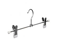 10 Klammerbügel aus Metall Breite 30cm, Gummierung weiß KVC 130W - 10 Stück | PB-Onlinehandel