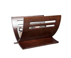 Design Zeitungsständer NEWS wenge coffee Magazinständer