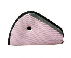 Demarlt Kinder Sicherheitsgurt Teller Dreieck Kindersitz Gürtelhalter Auto Kind Sicherheit Sitz Fixer Schutz für Kinder Auto Sicherheitsgurt Auto Car Safety Seat Belt Adjuster Rose rot