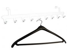 TÜRGARDEROBE für die Rückseite - Garderobe - Türhakenleiste - Rückseite ! (weiß)