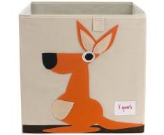 3 Sprouts Aufbewahrungsbox Känguru, mehrfarbig
