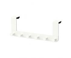 IKEA ENUDDEN Aufhänger für Tür in weiß; 6er Hakenleiste