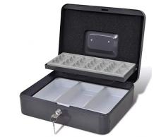 vidaXL Geldkassette Geldzählkassette Münzkassette Geldkasse Geldbox Zählbrett