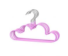 PETSOLA Wolke Muster Kinder Kleiderbügel Baby Kinderkleiderbügel Babykleiderbügel Garderobenbügel