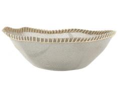 Alessi Paneira Korbschale aus Edelstahlnetz und Naturfaser