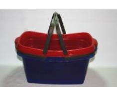 Wäschewanne 60 x 37,5 x 28 cm mit Bügel / Einkaufskorb mit Bügel