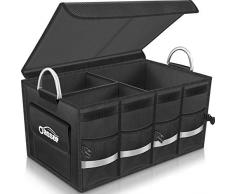 Oasser Kofferraumtasche Kofferraum-Organizer mit Deckel Auto Kofferraum Organizer Autotasche Auto Kofferraum Box Praktisch und Wasserdicht Verpackung MEHRWEG